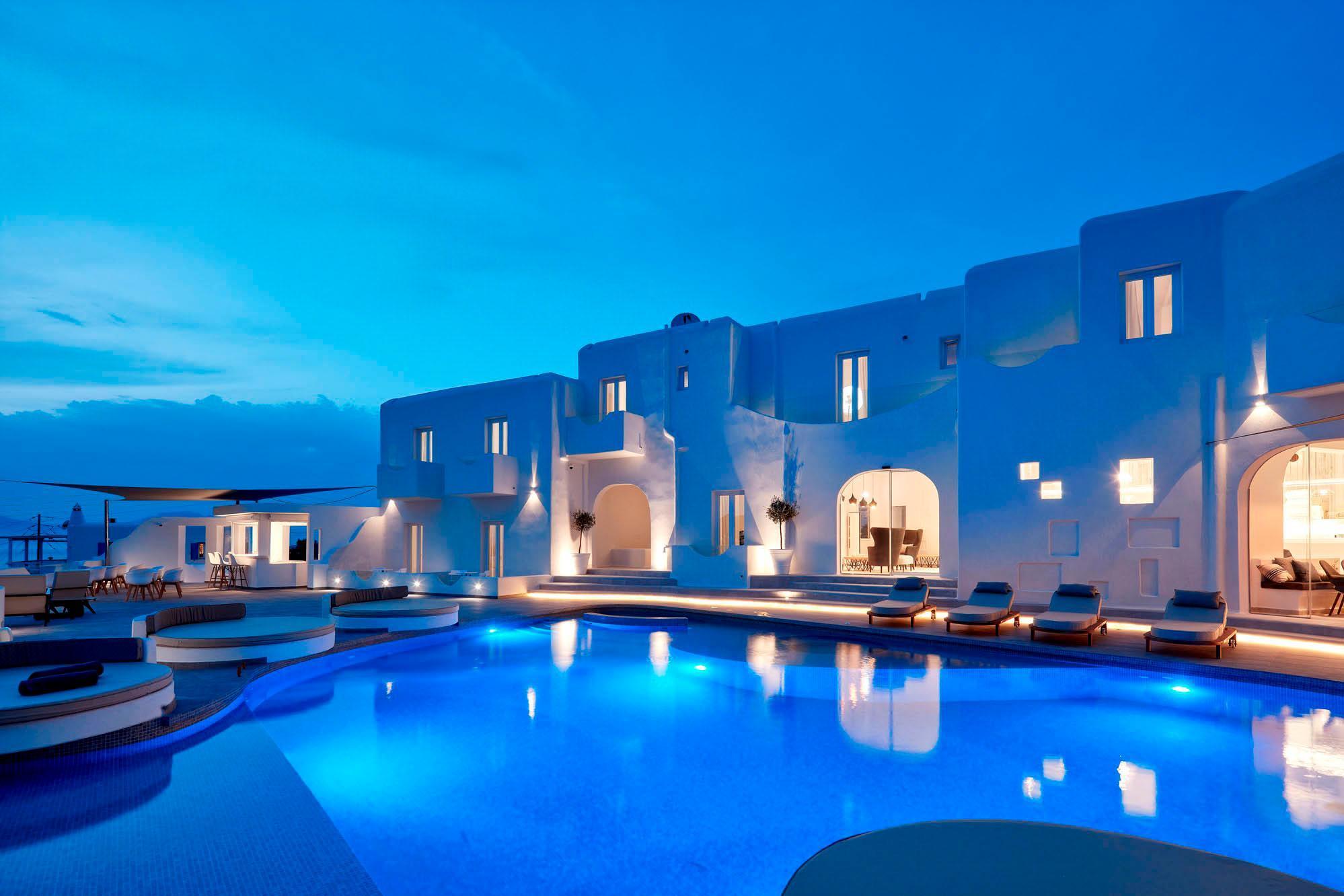 纯正米科诺斯套房酒店 Mykonos Town 外观 照片